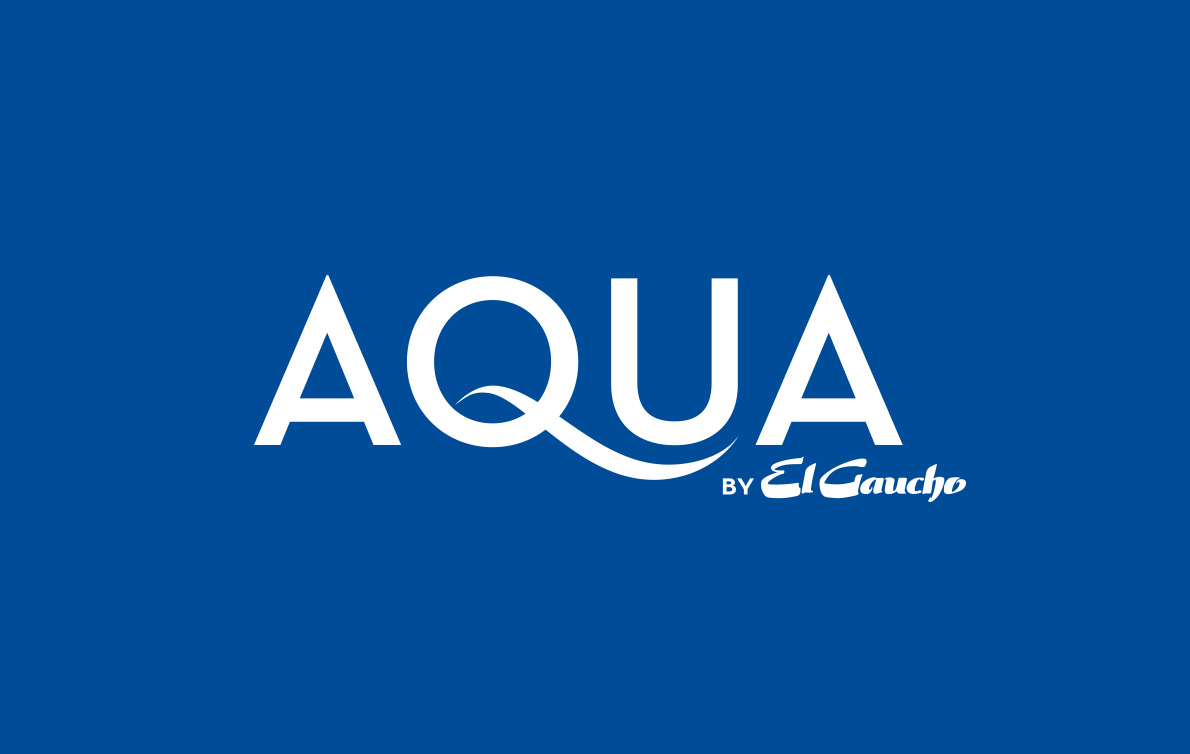 AQUA by El Gaucho Logo Design