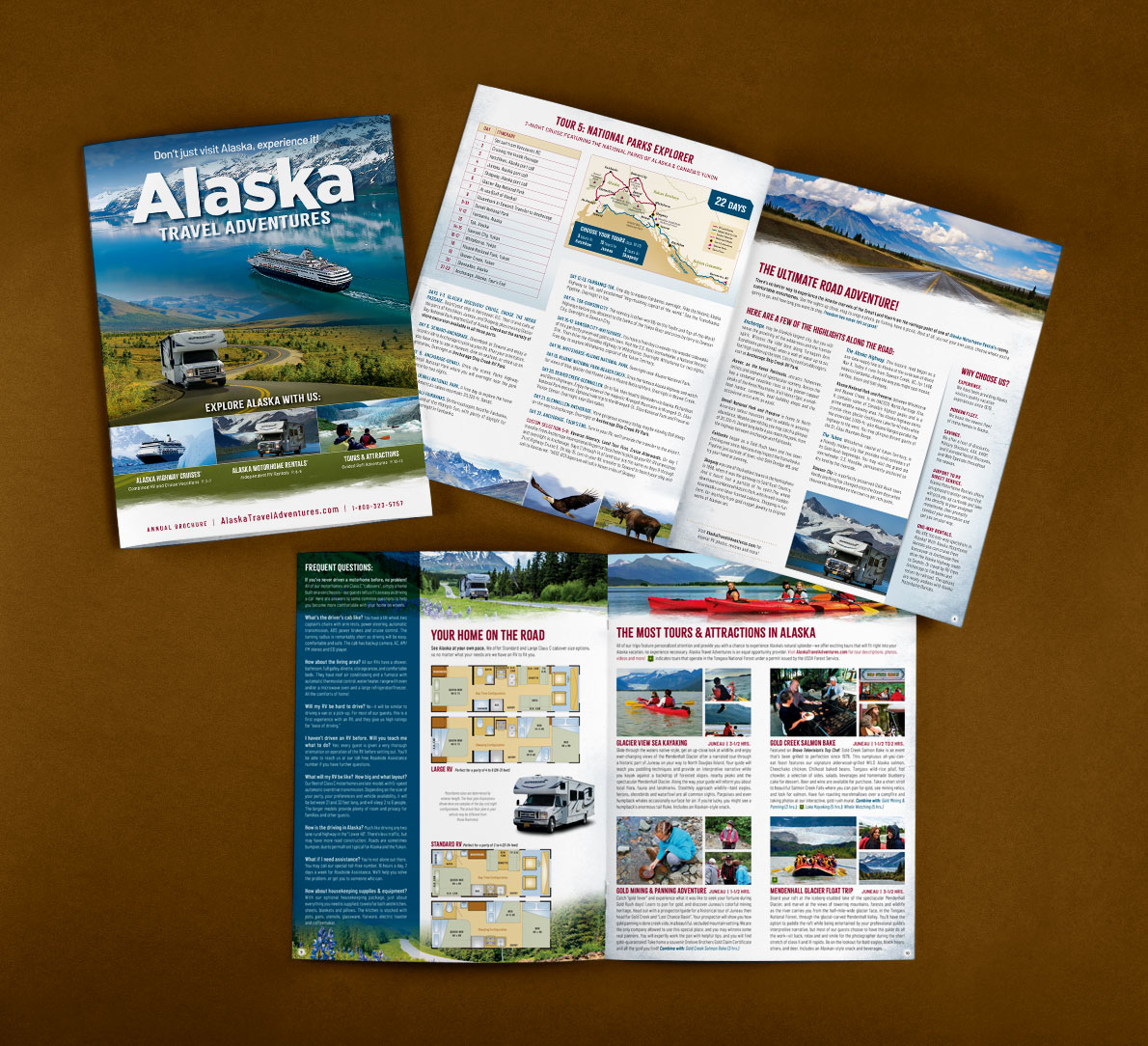 Alaska Travel Adventures Brochure
