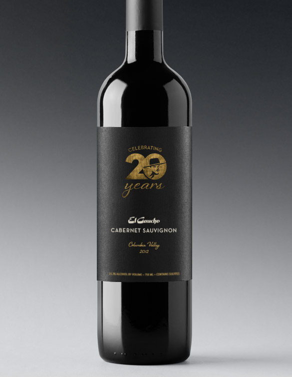 El Gaucho Wine Label