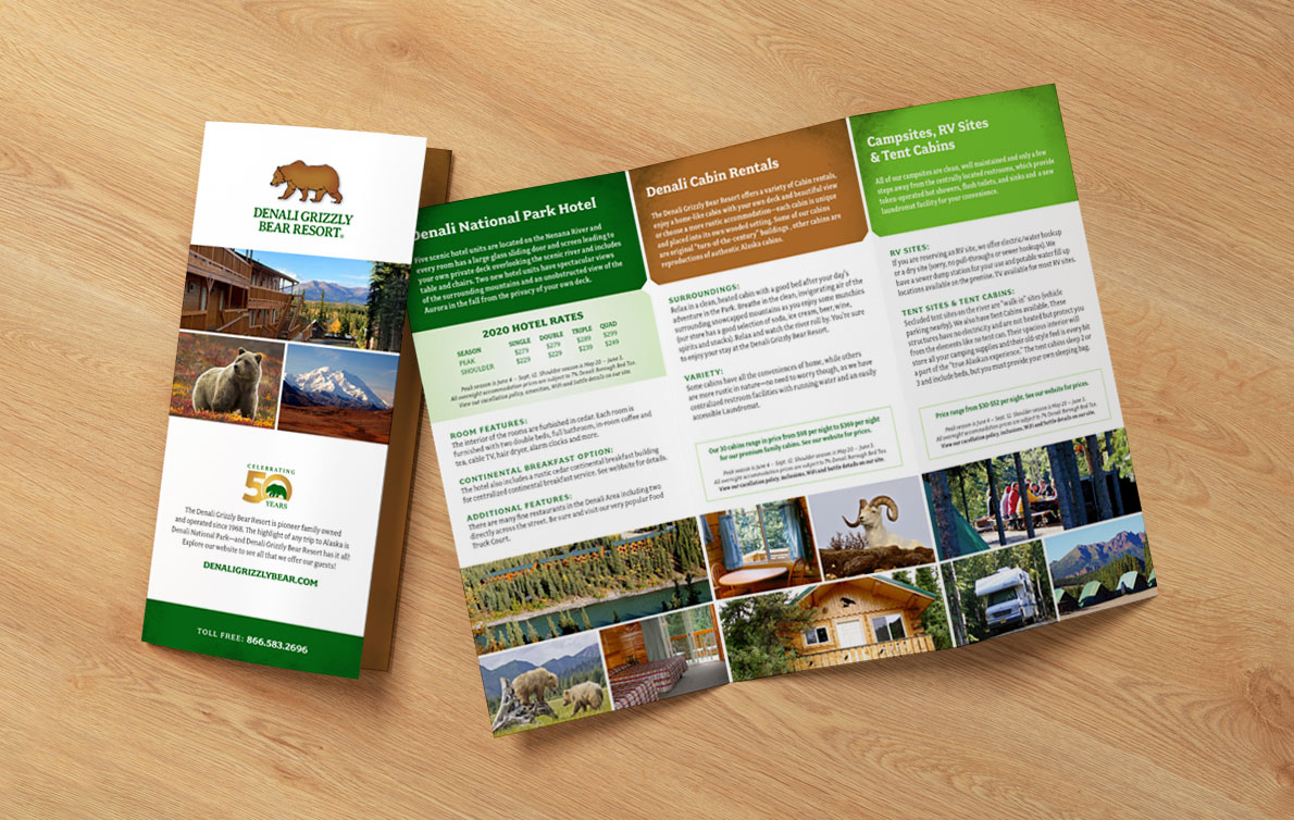 Denali Grizzly Bear Brochure